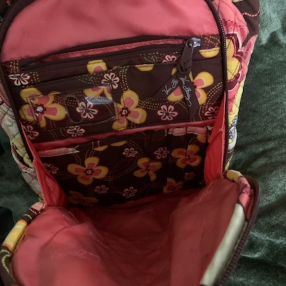 Vera Bradley Paisley Floral Backpacl - Picture 10 of 12